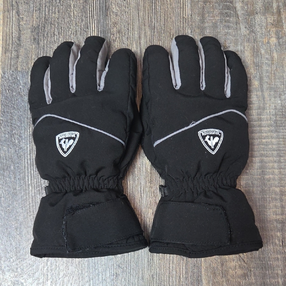 Rossignol Black and Gray Ski Gloves